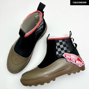 Vans Hanna Scott Colfax Women's Black Waterproof Rain Boot size 7.5